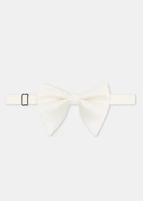 White L Bow Tie