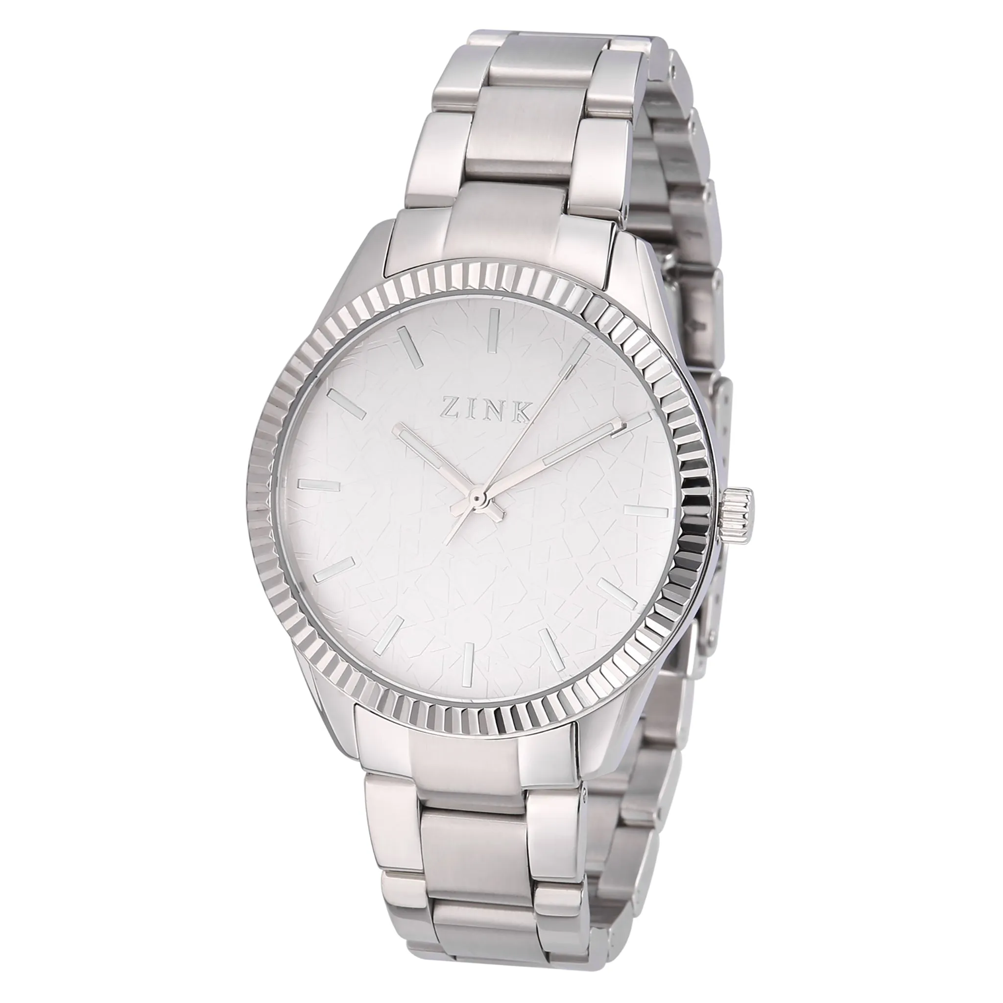 Zink Stainless Steel Analog Women's Watch ZK128L1SS-16